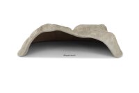 Stone cave ,Robin made of clay Entrance suitable for axolotl
