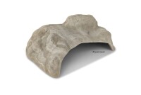 Stone cave ,Robin made of clay Entrance suitable for axolotl