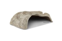 Stone cave ,Robin made of clay Entrance suitable for axolotl
