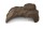 Stone cave ,Robin made of clay Entrance suitable for axolotl