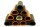 Clay cave stacking aid Set of 3