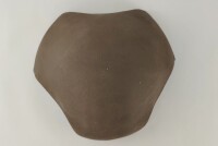 AquaKeramik igloo cave clay &Oslash; 25 cm 3 inputs dark brown without surface pattern