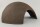 AquaKeramik igloo cave clay Ø 25 cm 3 inputs dark brown without surface pattern