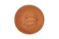 AquaKeramik big feeding plate for Axolotl 14 cm &Oslash; with axolotl design - NEW