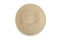 AquaKeramik big feeding plate for Axolotl 14 cm &Oslash; with axolotl design - NEW