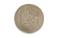 AquaKeramik big feeding plate for Axolotl 14 cm &Oslash; with axolotl design - NEW