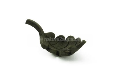 Futterschale aus Ton für Aquarium Traubeneichenblatt – Bild 2