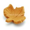 feeding bowl Maple leaf terracotta