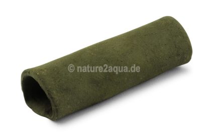 Tonröhre 2x9 braun Aquarium Welsröhre