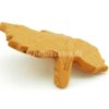 Dekoblatt Versteck aus Ton Ahornblatt 6cm terracotta