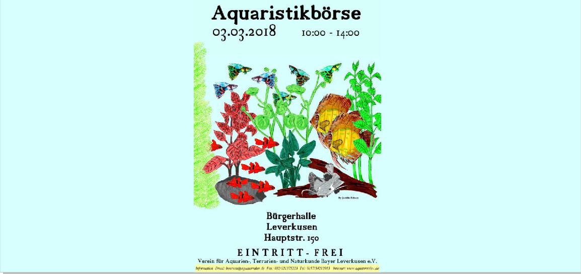 Börsenplakat Aquaristika 2017-03-03 Blogbeitrag