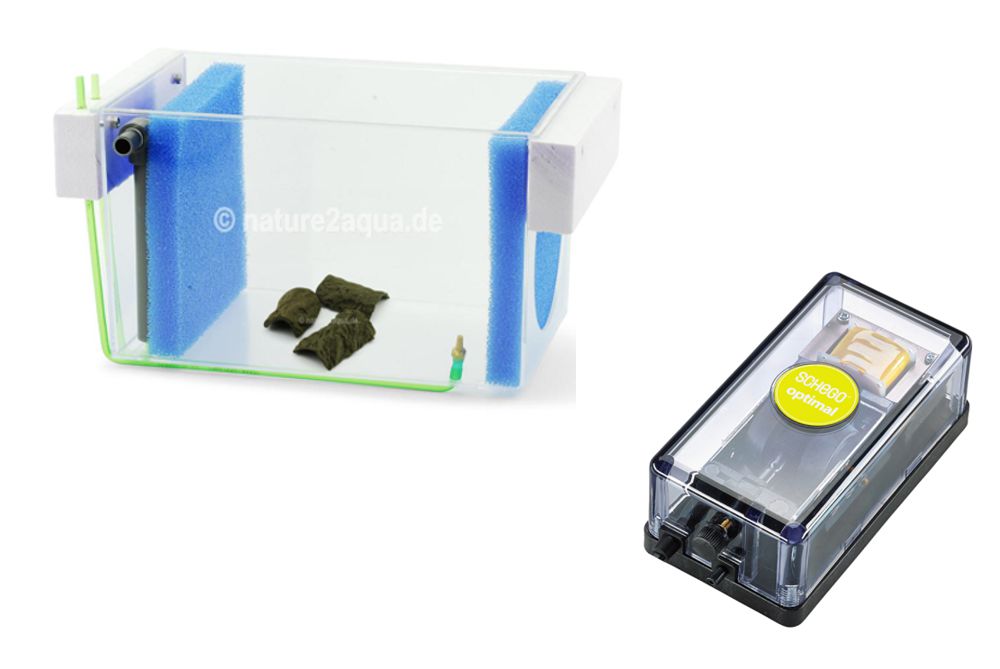 Free floating breeding box big - incl. bark hiding places • nature2aqua  Aquarium Aquaristik