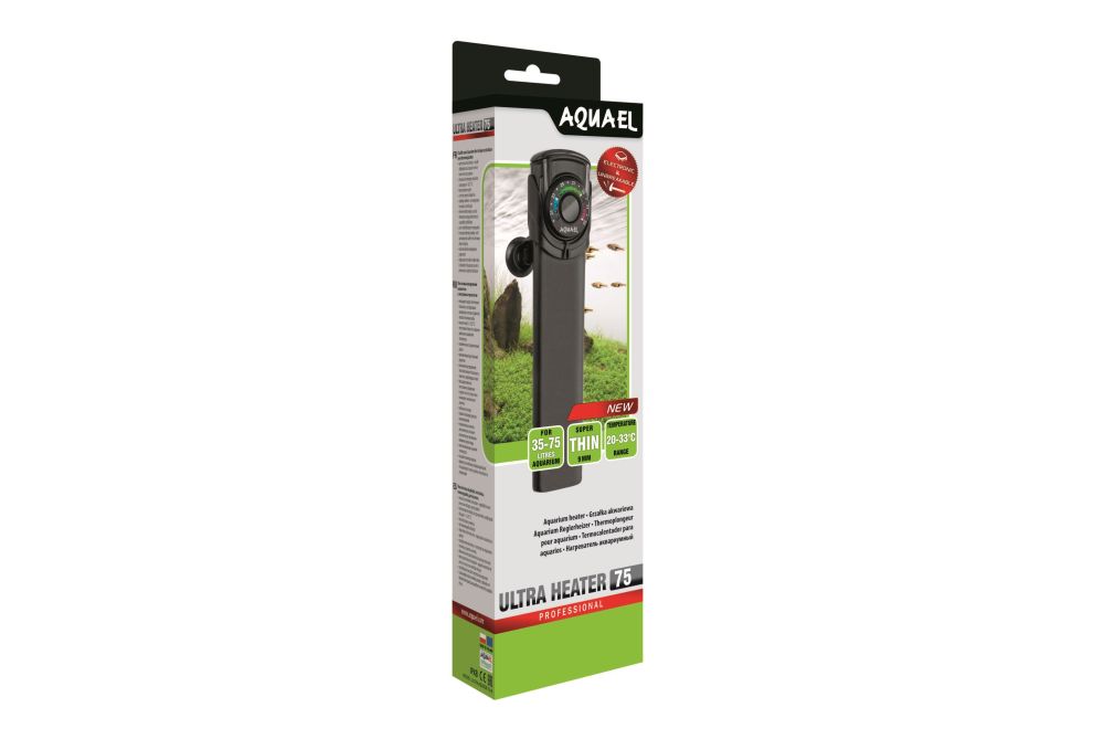 Aquael ultra heater 75 Packung