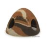 Froschiglu aus Ton 9 cm camouflage Iglu-Höhle Aquarium