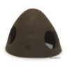Froschiglu aus Ton 9 cm dunkelbraun Iglu-Höhle Aquarium
