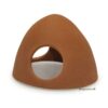 Froschiglu aus Ton 9 cm terracotta Iglu-Höhle Aquarium