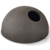 Aquakeramik Iglu-Höhle Aquarium 12 cm Eingang oben Cichliden schwarz