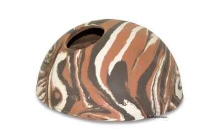 AquaKeramik Igloo cave 14 cm for medium-sized cichlids, entrance Ø 3 cm - Image 8