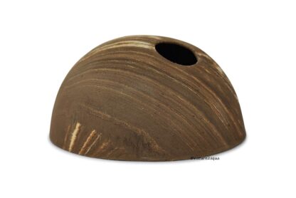 AquaKeramik Igloo cave 14 cm for medium-sized cichlids, entrance Ø 3 cm - Image 2