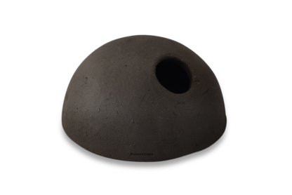 Mini Iglu-Höhle für kleine Apistogramma + Grundeln 6cm schwarz