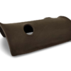 Tunnel aus Ton mit Fenstern 28 cm T3 dunkelbraun