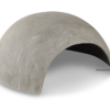 Iglu aus Ton für Axolotl 18 cm mit Toreingang vintage Iglu-Höhle Aquarium