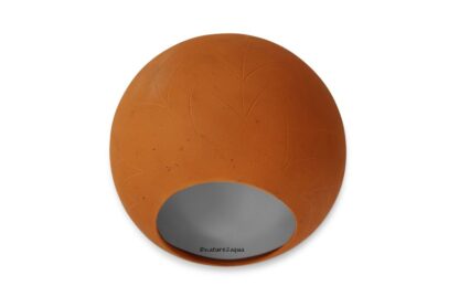AquaKeramik Iglu-Höhle aus Ton 18 cm für Axolotl oder Cichliden Eingang Ø 9,5-10 cm – Bild 12