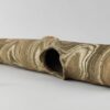 Tonröhre 36 cm lang mit drei Fenstern Camouflage als Versteck oder Pflanzstamm