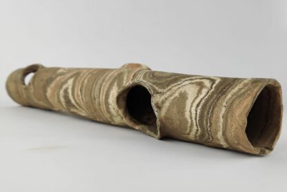 Clay tube long plant trunk