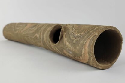 Clay tube long plant trunk