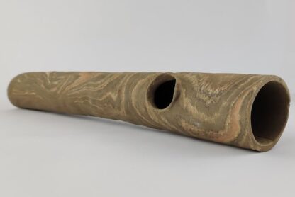 Clay tube long plant trunk