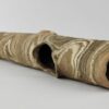 Tonröhre 36 cm lang mit drei Fenstern Camouflage als Versteck oder Pflanzstamm – Bild 3