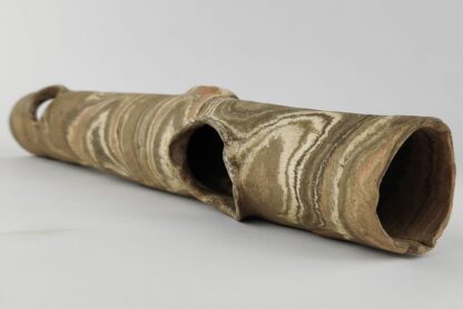 Clay tube long plant trunk