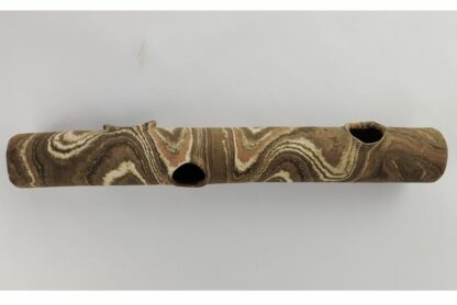 Clay tube long plant trunk
