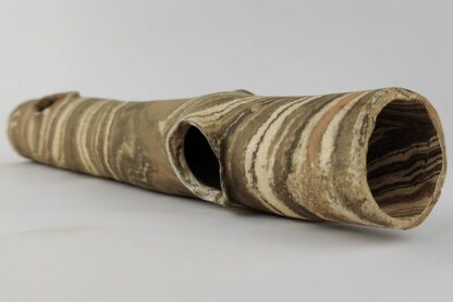 Clay tube long plant trunk