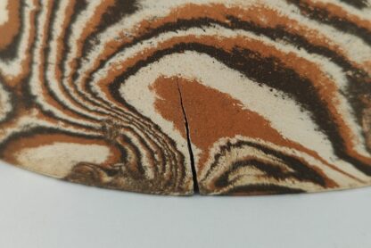 AquaKeramik Igluhöhle aus Ton Ø 25 cm Toreingang Camouflage mit Riss – Bild 6