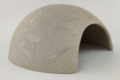 AquaKeramik igloo cave clay Ø 18 cm gate entrance light gray mottled - Image 2