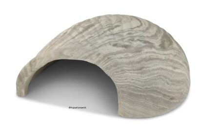 AquaKeramik Igluhöhle in Schneckenform für Axolotl vintage