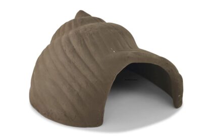Aquakeramik Igluhöhle Schnecke Hera dunkelbraun
