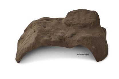 Steinhöhle ,Robin' aus Ton Eingang passend für Axolotl – Bild 15
