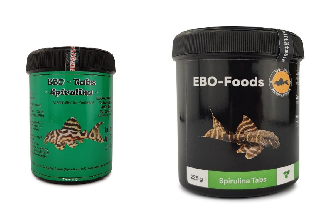 Fischfutter EBO veggie sticks 350g