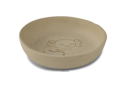 AquaKeramik große Futterschale für Axolotl Ø 14 cm mit Axolotl-Motiv – Bild 37