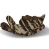 feeding bowl Maple leaf navy