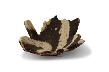Futterschale aus Ton für Aquarium Ahornblatt – Bild 3
