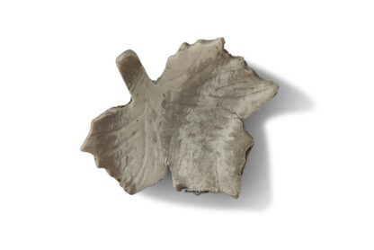 Futterschale aus Ton für Aquarium Ahornblatt