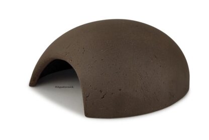 Igluhöhle oval Eiform für Dornaugen, kleine Welse oder Apistogramma ca. 7x10 cm – Bild 4